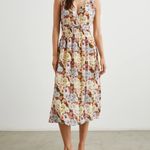 Rails  smocked Izzy midi dress painted floral Photo 3