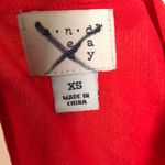 A New Day  Faux Wrap Ruffle Hem Red Floral Dress Target XS Photo 6