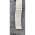 Athleta  Black‎ Rise Cropped Short Sleeve Athletic Athleisure Tee Shirt Medium Photo 3