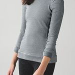 Lululemon Think Fast Long Sleeve, Herringbone Photo 0