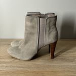 Banana Republic  Boots Womens‎ 8 M Tan Heeled Ankle Booties Neutral Minimalist Photo 1