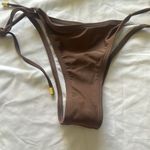 Commense Bow Knot Bikini Set size small Brown Photo 4