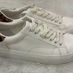 ZARA Animal Print Trainers Women's Sneakers Size 40 White Photo 0