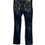 Silver Jean Co Women's Suki 17" Low Rise Dark Wash‎ Jeans Size W29/L33 Blue Photo 1