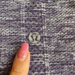 Lululemon  Swiftly Tech Long Sleeve Crew Size 4‎ Space Dye Heathered Purple Fog Photo 3