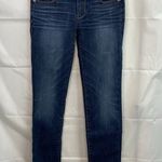American Eagle  women's dark wash super stretch skinny cotton jeans casual 0 Photo 0