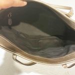 Coach  Rose Platinum Gold Leather Avenue Tote Photo 3