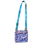 Lilly Pulitzer Pompano Crossbody Bag Zanzibar Blue Ruff Night Rare Dog Print Photo 1