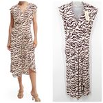 Scotch & Soda  V Neck Sleeveless Wrap Midi Dress Photo 1