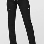 FIGS  yola high waisted skinny scrub pants black size XS/P Photo 0