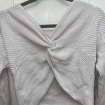 Hollister White Twist Sweater Photo 0