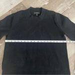Banana Republic  women’s black crewneck chunky knit sweater in size small Photo 8