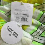 Christopher John Rogers Target Womens Size 0 Yellow Striped Flowy Bright Dress Photo 7