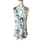 TAIL Golf Dress Pickleball Womens Athletic Floral Colorful Stretchy MED Ruffle White Photo 1