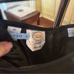 Talbots Black Pure Silk Midi Skirt Size 12 Petite Photo 3