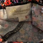 Shoshanna  Swimwear Multicolor Floral Strapless Swim Romper Pockets Coverup M NEW Photo 6