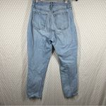 Abercrombie & Fitch Light Wash Curve Love High Rise Mom Jeans Photo 5