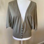 Pure Collection Linen Cotton Oversized Lightweight Dolman Sleeve Cardigan Size 2 Photo 0