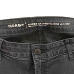 Old Navy  super skinny mid rise size 10 regular black jeans Photo 1
