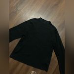 Maeve Anthropologie  Bell Sleeve Mock  Sweater Black knit $110 3X fall casual Photo 7