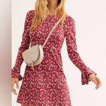 Free People  Say Hello Bell Long Sleeve Mini Dress Size XS Photo 0