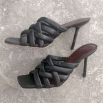 STAUD New Deepwater Square Toe Woven Strappy High Heel Sandals, Black Size 39.5 Photo 8