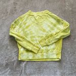 Pilcro and the Letterpress by Anthropologie Yellow Tie Dye Cropped Sweater Photo 1