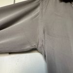 Diane Von Furstenberg Helena Silver Wrap Dress Photo 3