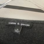 Cable & Gauge FINAL MARKDOWN Ladies embellished  knit top medium Photo 2