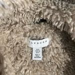 Topshop Corduroy Sherpa Faux Fur Lined High Neck Full Zip Metal Snap Jacket 4 Photo 7