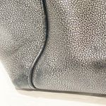 Coach  Edie Shoulder Bag Metallic Leather Antique Nickel/Gunmetal 33520 Photo 4