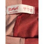 Romwe color block pink butterfly moon botanical nature graphic tee Photo 8