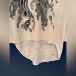 Lauren Moshi Hippie Pinkish Cream Sheer Women’s Long Sleeve Blouse Size XS/Small Photo 7
