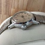 Timex Ladies Watch Rare Vintage Mechanical Winding Stainless Stretch Bracelet Photo 4