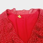 superdown Mercy Polka Dot Dress in Red Photo 8