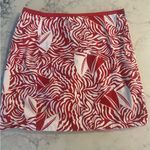 Vineyard Vines , reversible skirt, Red and White Floral Mini Skirt Size 2 Photo 2