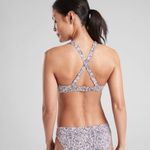 Athleta  Aqualuxe Batik Bra-Sized Floral Mid Coverage Bikini Top 40B/C Adjustable Photo 9