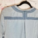 Eddie Bauer DENIM CHAMBRAY TENCEL LYOCELL BLOUSE S Photo 8