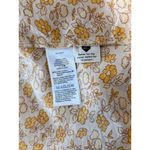 Madewell Womens Dress Yellow Fiore Mini Floral Ditsy V Neck Wrap A Line Boho XS Photo 4
