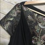 Custom asymmetrical metallic paisley special occasion formal cocktail dress 10 Photo 3