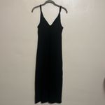 Wishlist NWT Women’s Dress Ribbed Longline Duster Cardigan Maxi Black Set Small Photo 4