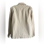 River Island  Cream and Black Striped Bomber Jacket Photo 1