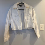 Forever 21  cropped white jacket  Photo 0
