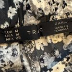 ZARA Trafaluc Floral Jogger Pants M | Y2K Silky Lounge Elastic Waist Photo 6