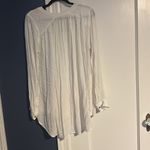 Free People  tunic loose flowy size medium M great lines stain on front Photo 5