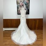 Elegant Saison Blanche Embroidered Organza Wedding Gown! White Size 8 Photo 4
