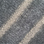 LC Lauren Conrad Mesh Lauren Conrad sweater fall knit winter light weight striped boho grey /tan Photo 3