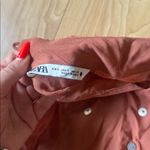 ZARA Terracotta Sequin Blouse Photo 3