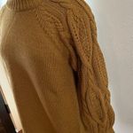 Who What Wear NWT  Rust Chunky Cable Knit Sweater Dress Small Photo 2