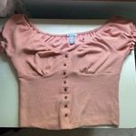 Revamped Pink Button Top Photo 0